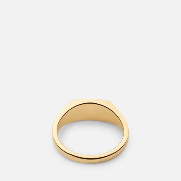 Miansai Mens Gold Vermeil Arden Ring - Picture 2 of 3